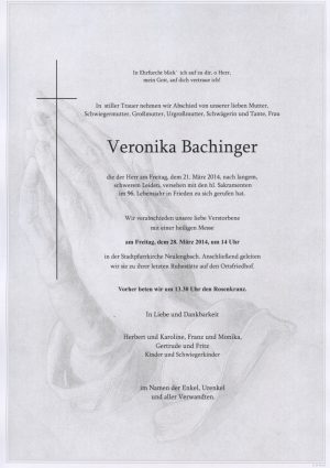 Portrait von Neulengbach Frau Veronika Bachinger