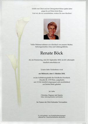 Portrait von Wien Frau Renate Böck