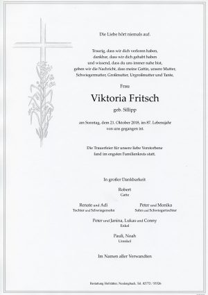 Portrait von Neulengbach Frau Viktoria Fritsch