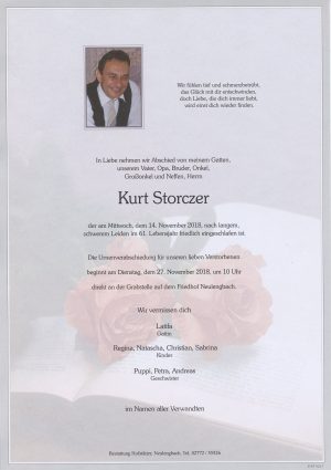 Portrait von Kirchstetten-Neulengbach Herr Kurt STORCZER