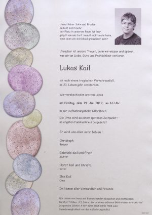 Portrait von Ollersbach – Herr Lukas Kail