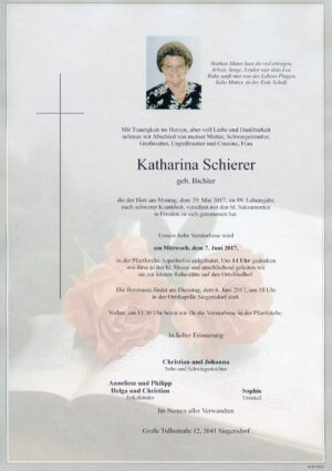 Portrait von Asperhofen – Frau Katharina Schierer