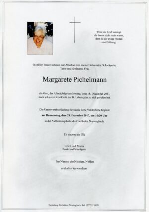 Portrait von Neulengbach – Frau Margarete Pichelmann