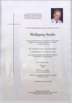 Portrait von Eichgraben – Herr Wolfgang Anzlin