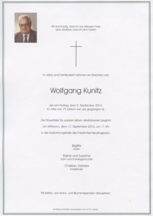 Portrait von Neulengbach – Herr Kunitz Wolfgang