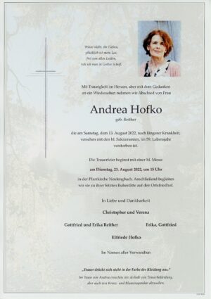 Portrait von Neulengbach -Frau Andrea Hofko