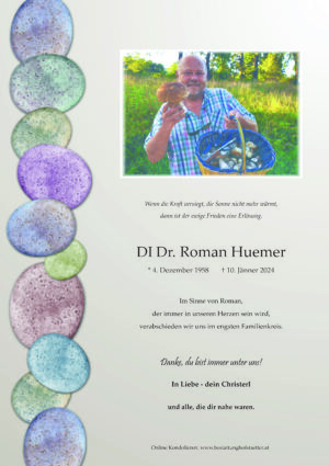 Portrait von Tullnerbach- Herr DI Dr. Roman Huemer