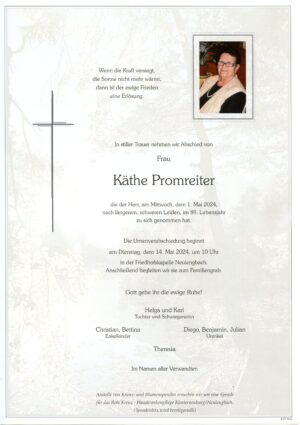 Portrait von Neulengbach – Frau Käthe Promreiter